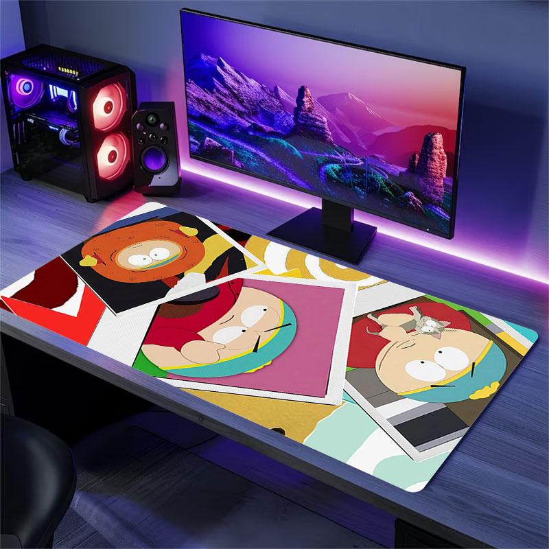Eric Mouse Pad, Large Gaming Desk Mat, Non-slip XXL Mousepad for Laptop & Tablet, Mini PC Playmat with Stitched Edges