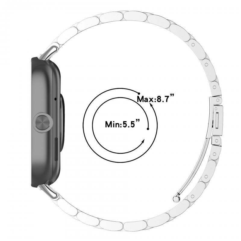 Металлический ремешок для Redmi Watch 4 Strap Smartwatch Браслет из нержавеющей стали Correa для Xiaomi Mi Band 9 Pro 8pro Сменный ремешок