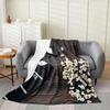 Popcorn All Season,Bed Blanket Cinema Poster Blanket, for Kids Boys Girls Teens Decor Movie Theater Food Blanket Home Decor