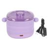Hair Removal Wax Warmer Collapsible Silicone Wax Heater Machine Temperature Adjustable Wax Melt