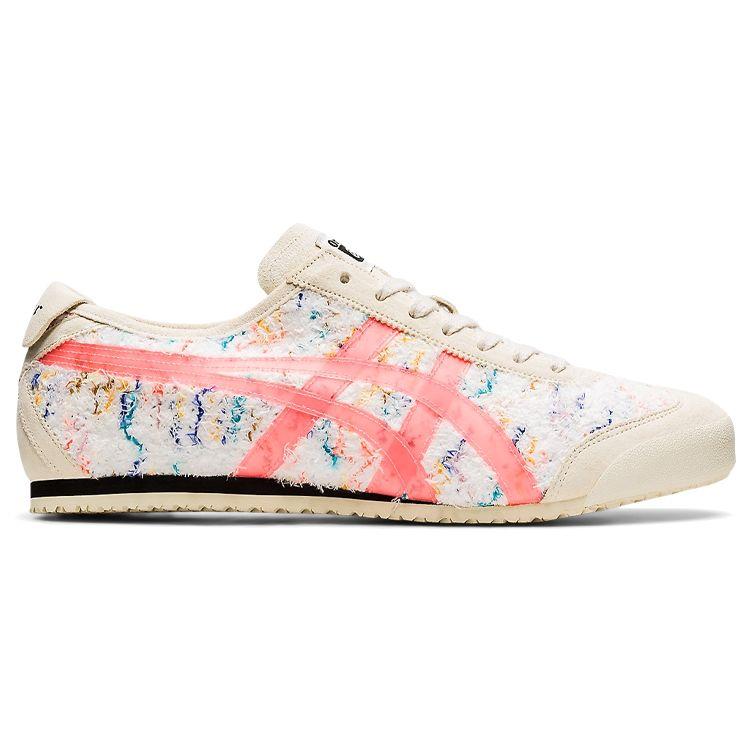 ONITSUKA TIGER Mexico 66 Ткань Замша Классические Спортивные Дышащие Легкие Нескользящие Низкие Повседневные Кроссовки 1183B689-100