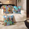 Toca Boca Toca Life World Pillow Anime Pillow Sofa Bed Head Pillow Cover Cushion Cover 45x45 cm Fashion