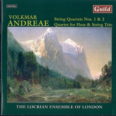 CD ФОЛЬКМАР АНДРЕАЭ, ЛОКРИЙСКИЙ АНСАМБЛЬ, - Андреаэ, Фолькмар : Струнные квартеты GMCD7328 Guild 2009 Швейцария Классика Б/У