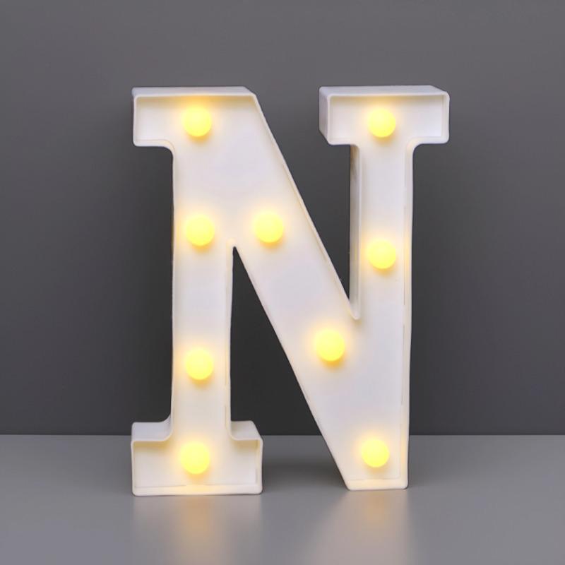 22 см светодиодные буквы и цифры для мероприятий - Идеально для дней рождения и предложений.