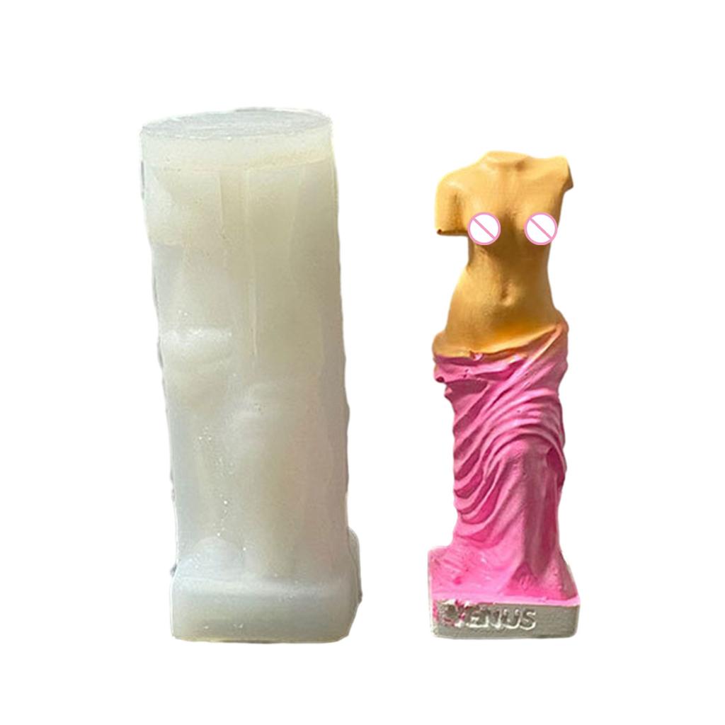 Silicone Crafts Mold Reusable Casting Epoxy Mold 3D Candle Making Geometric Mold Silicone DIY 3D Handicrafts Resin Molds