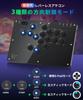 Аркадный стик Бесклавишный контроллер RP2040 Совместим со всеми Easy Shoryuken PS4 Контроллер Боевая игра Пад Нулевая задержка Ноутбук Широкая панель 15 мм Бесшумный