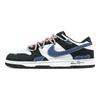 Nike Dunk Ox Заказ 1 Нескользящие Износостойкие Низкие Кеды для Скейтборда Унисекс Черный Белый HF5441-100(Команда773-1)