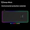 LED Light Gaming Mouse Pad RGB Large Keyboard Cover Non-Slip Rubber Base Computer Carpet Desk Mat PC Game Mouse Pad