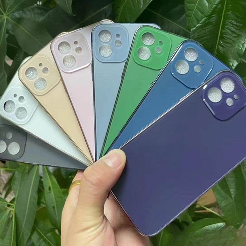 Applicable To IPhone17proMax Premium Texture Mobile Phone Case Apple 16 Electroplating Original Color 15 Anti Fall Protection Case