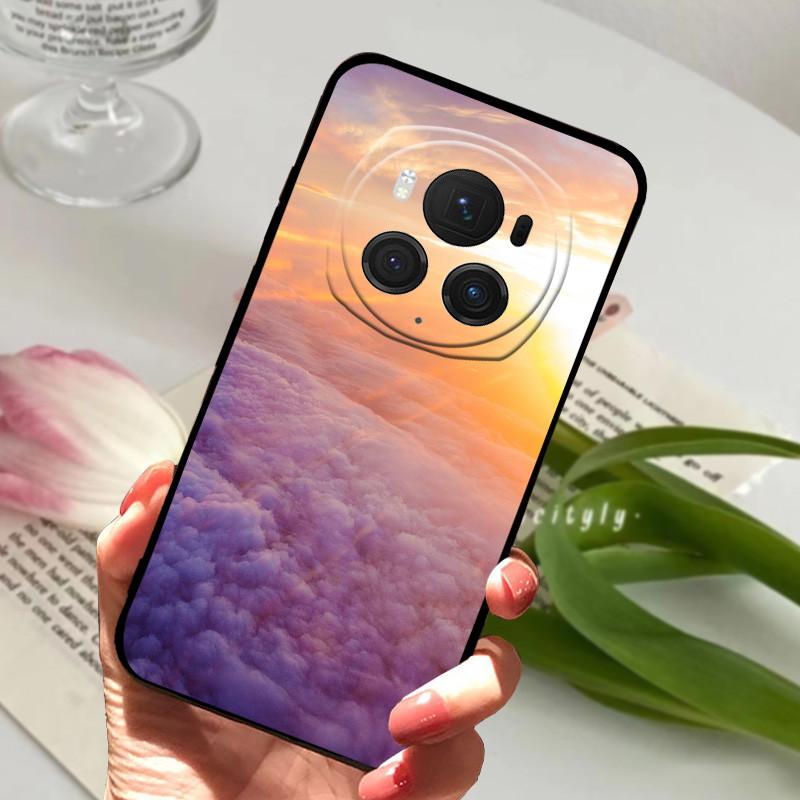 Чехол для Honor Magic 6 Pro животное Силиконовые Мягкие ТПУ Задние крышки Для Honor Magic6 Pro Magic 6 Pro Чехол Защитный Мультяшный Funda