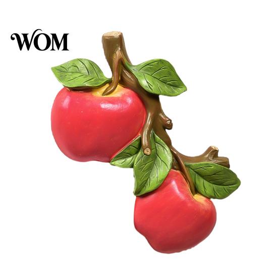 Adhesive Switch Plate Fruit Wall Stickers, Creative Kitchen 3D Cute Socket Surround Decor Decorative Decor, Resin Waterproof Decal Bedroom Aesthetic