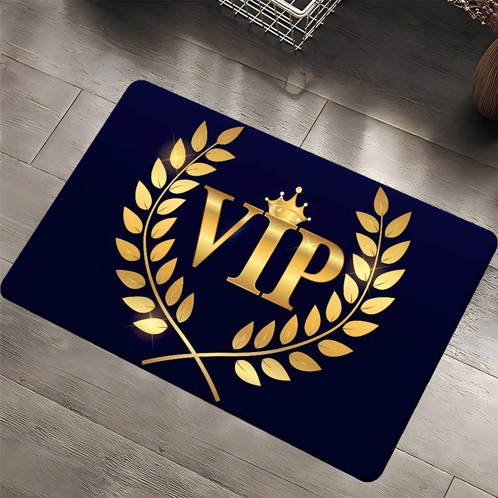 V-VIP Member Only Room Mats Cheaper Anti-slip Modern Living Room Balcony Printed Welcome Rug