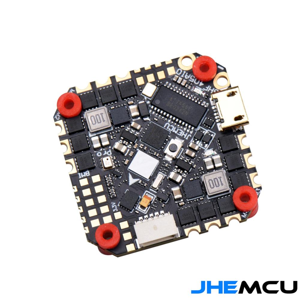 25,5X25,5 мм JHEMCU GHF405AIO 40A F405 Контроллер полета Baro BLHELIS 40A 4in1 ESC 3-6S для FPV