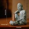 Buddha Statue Desk Accessorie Interior Accessories Buddhism Figurine Garden Statue Ornament Fish Tank Coffee Table Decor Buda