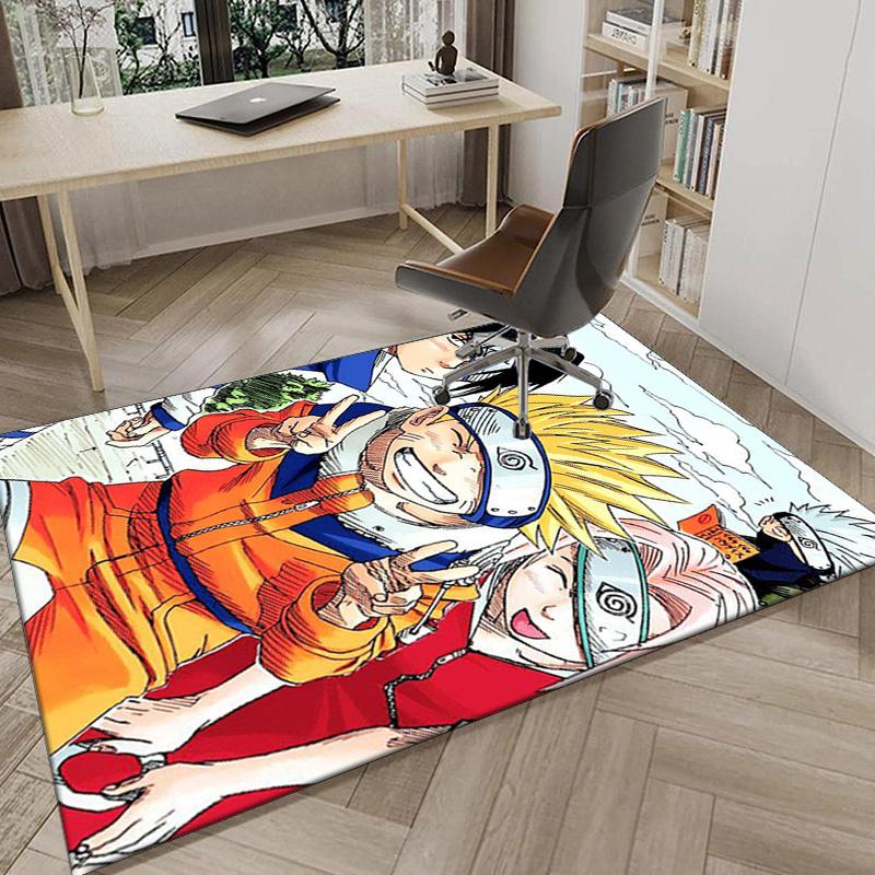 Ninja Team Adventures Carpet, Chair Rug,Rug for Office Bedroom living rooms, Doormat decor Fan Gift Christmas Gift