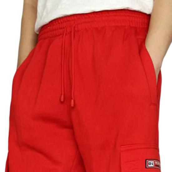 Модные мужские спортивные штаны на шнурке, свободная посадка, эластичная талия