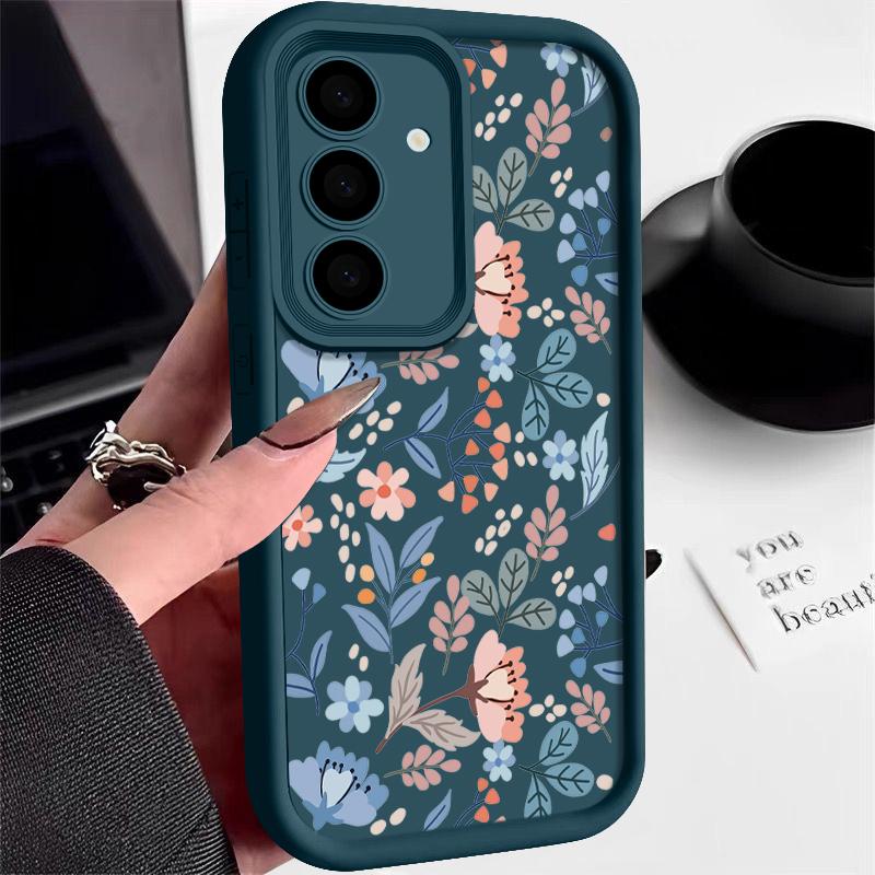 Чехол для телефона с маленькими цветами для Samsung Galaxy S24 S23 S22 Ultra S20 S21 FE A55 A54 A53 A52 A34 A15 A14 A35 5G Мягкий силиконовый чехол