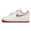Женские Air Force 1 Low День Святого Валентина 2024 Женские кроссовки Кремовый Парус Командный Красный FZ5068-161