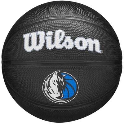 Wilson Мини-мяч Dallas Mavericks Team Tribute, Унисекс, черный Баскетбольный