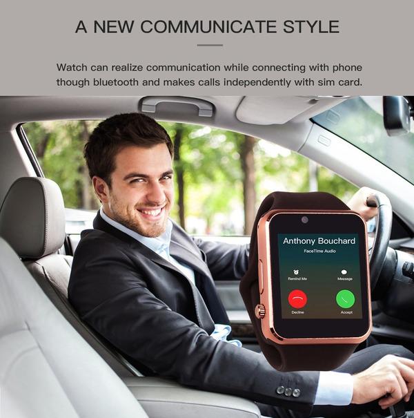 Смарт-часы A1 Bluetooth Smart Watch Поддержка сим-телефона