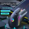 RGB Wired Mechanical Gaming Mouse with Macro Programming for PC and Laptop