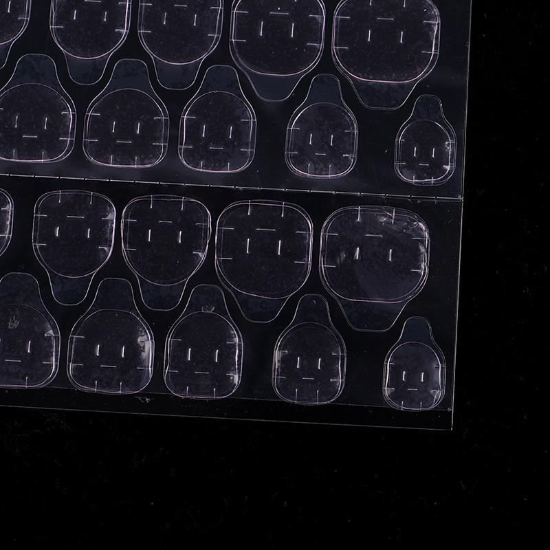 Розовый 240 шт./10 листов двухсторонняя накладная клейкая лента для дизайна ногтей, наклейка «сделай сам»