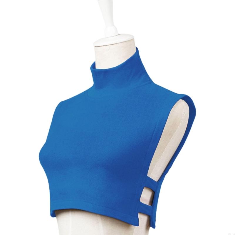 Q1FA Detachable Turtleneck Collar Sweater Collar Dickey Collar Turtleneck FalseCollar