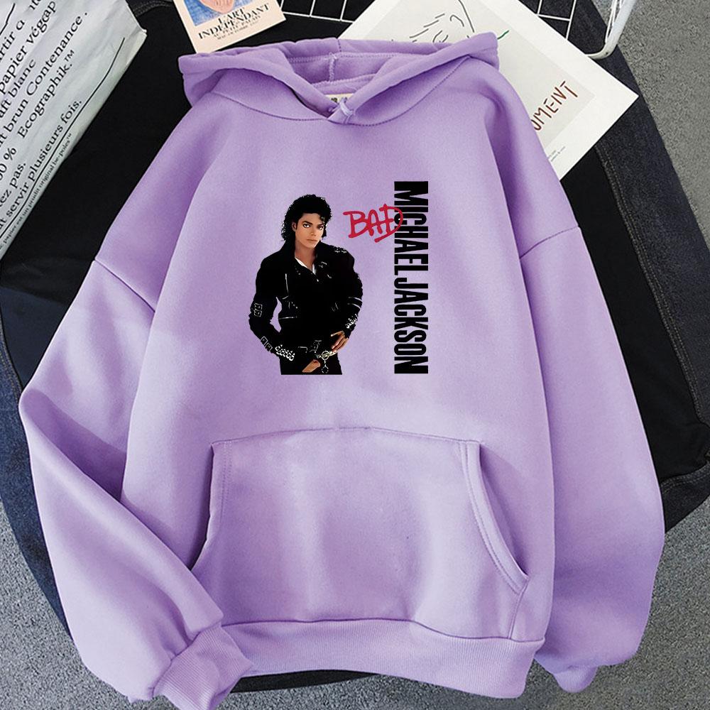 Графические худи Michael Jackson Свитшоты с длинным рукавом Модные Толстовки Мальчик девочка Графическая печать Молетом Пуловеры худи для мужчин y2k худи графическое худи