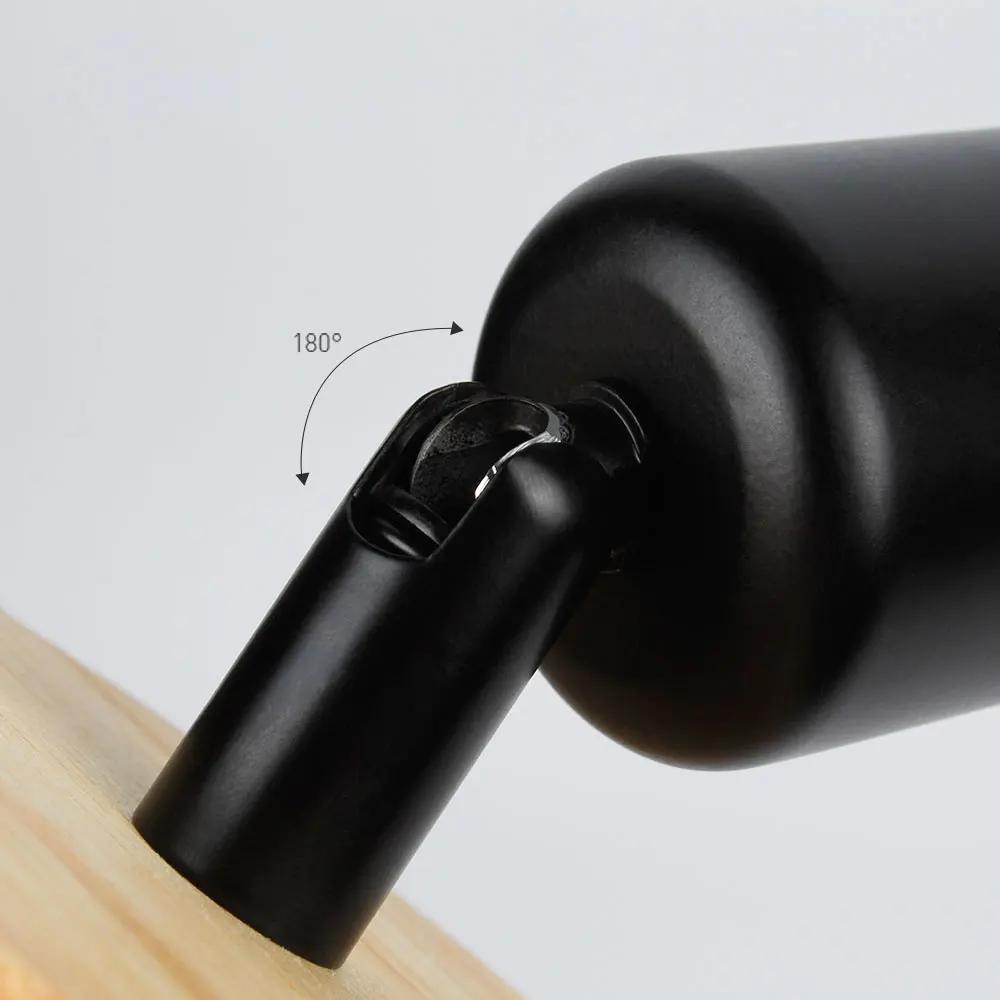 Новые стильные винтажные деревянные настенные светодиодные светильники для спальни, идеально подходят для создания уютной атмосферы и шикарного украшения Joy