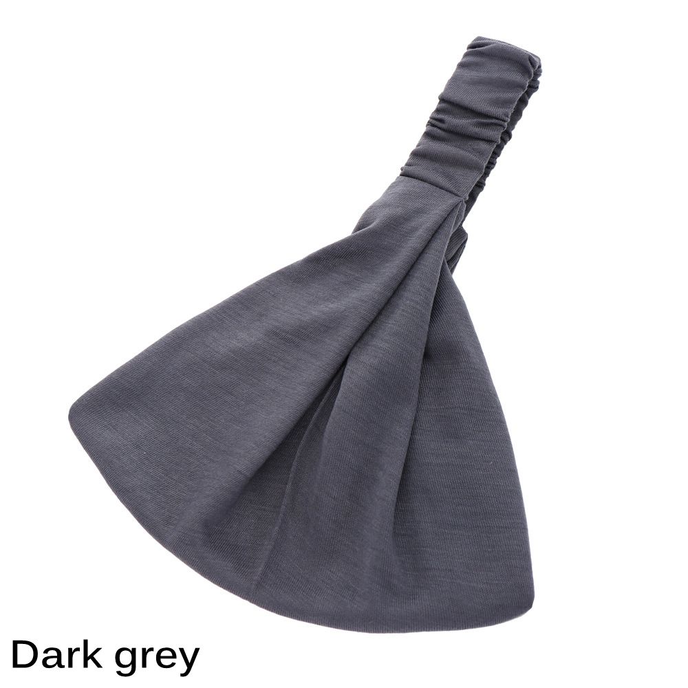 Running Solid    Bandanas  Turban  Sport  Wide Hairband Head Wrap Yoga  Elastic Headband