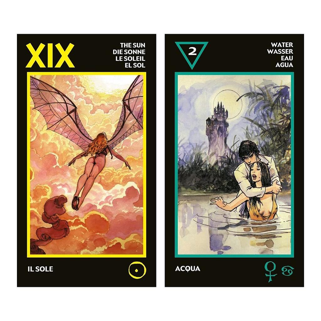 Набор карт Таро Канчаро включает японские карты Таро, инструкции, мешочек, 78 карт [Таро Манара] и (аутентичный)