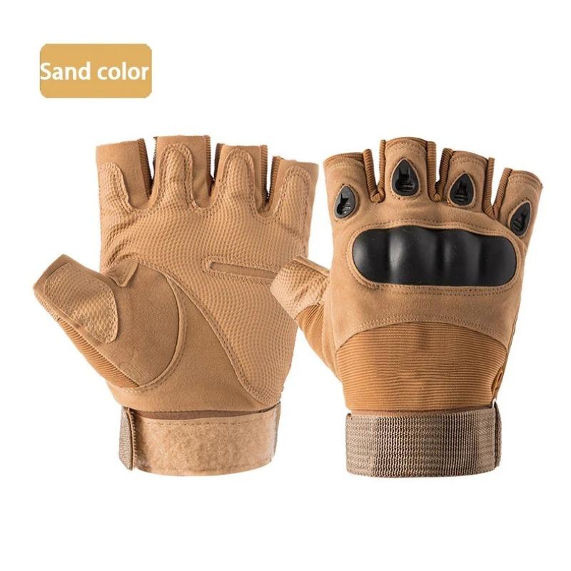 Outdoor Tactical Gloves Motorcycle Gloves Half Finger Military Men Women Combat Shooting Hunting Fitness Gloves