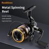 Высококачественная HE Дальний заброс Большая разгрузочная сила Полностью металлическая имитация колеса Спиннинговая катушка Luya Дальний заброс Взрывозащищенная леска