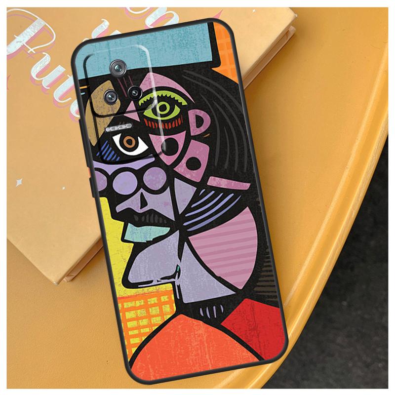 Абстрактная картина Пикассо Чехол Для Xiaomi 17 Pro Max 15 14 Ultra 13T 14T 15T POCO X7 Pro X5 X6 F6 F5 F7 F8 Ultra Чехол