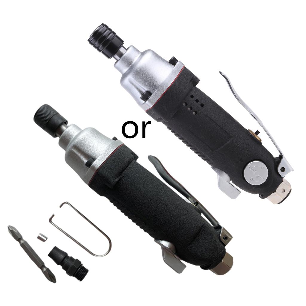 Straight Pneumatic Screwdriver 5H Straight Wind Batch Industrial Grade 1/4 Inch