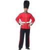 Adult Men British Soldiers Royal Honor Guard Jacket Pants Hat Set Halloween Cosplay Costumes Role Play Outfit