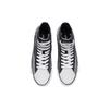Li Ning Wave Canvas Hi Легкие Нескользящие Высокие Скейтбордические Кроссовки Женские Черно-белые AECR012-2