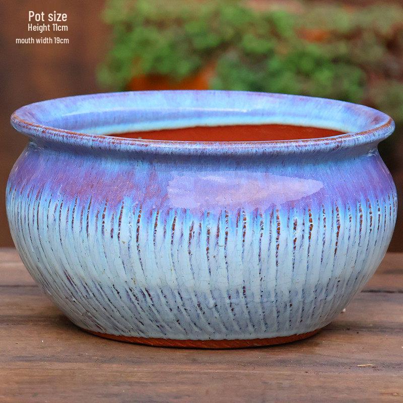 Специальное предложение: Высокий ретро-керамический цветочный горшок для суккулентов или зеленого редиса