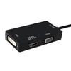 Адаптер Mini DisplayPort к VGA DVI Адаптер 4K Конвертер видеодисплея