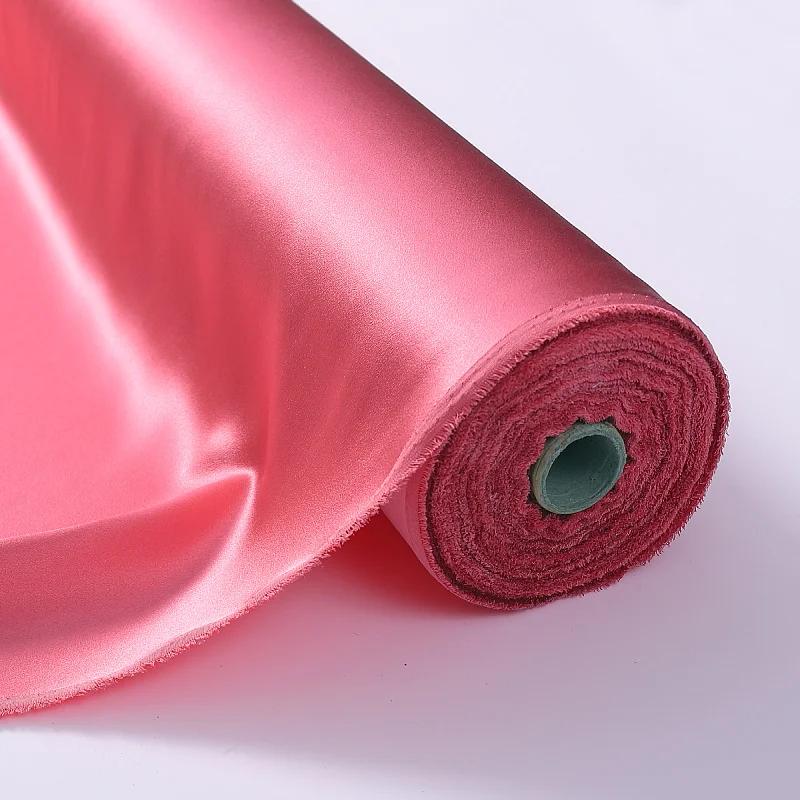 22 Момме 100% чистый шелк тутового шелкопряда ткани шармез текстильная вышивка одежда простая атласная шелковая ткань 100x114 см