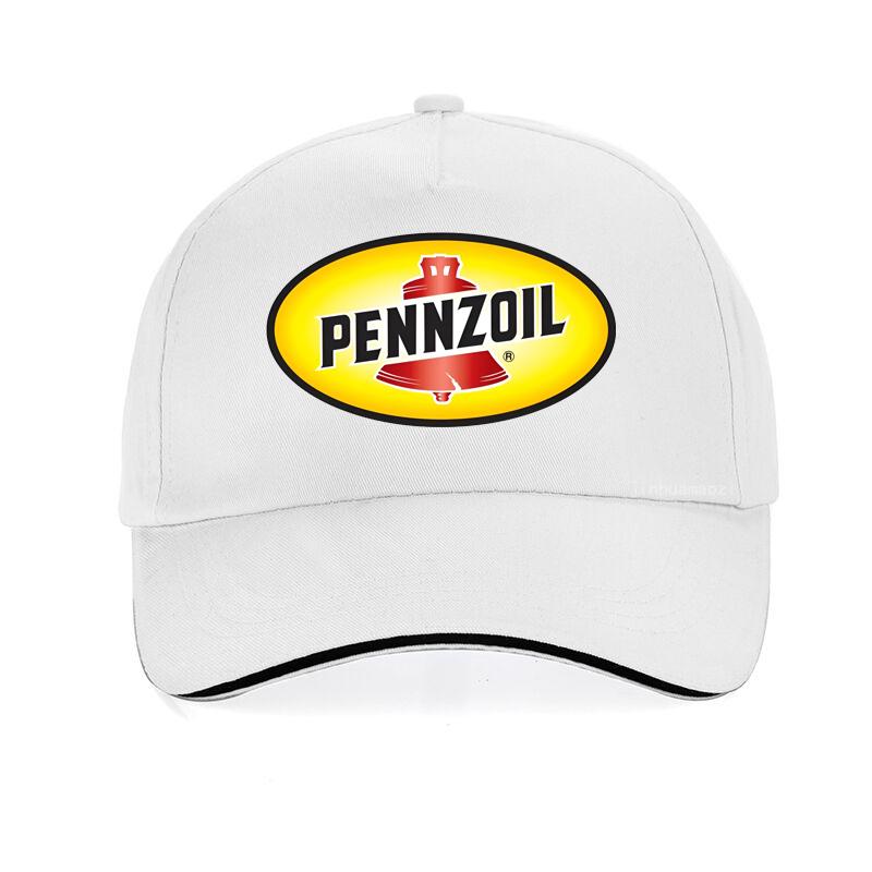 Бейсболки Pennzoil модные Повседневная кепка от солнца для унисекс Женская дышащая кепка для улицы кость