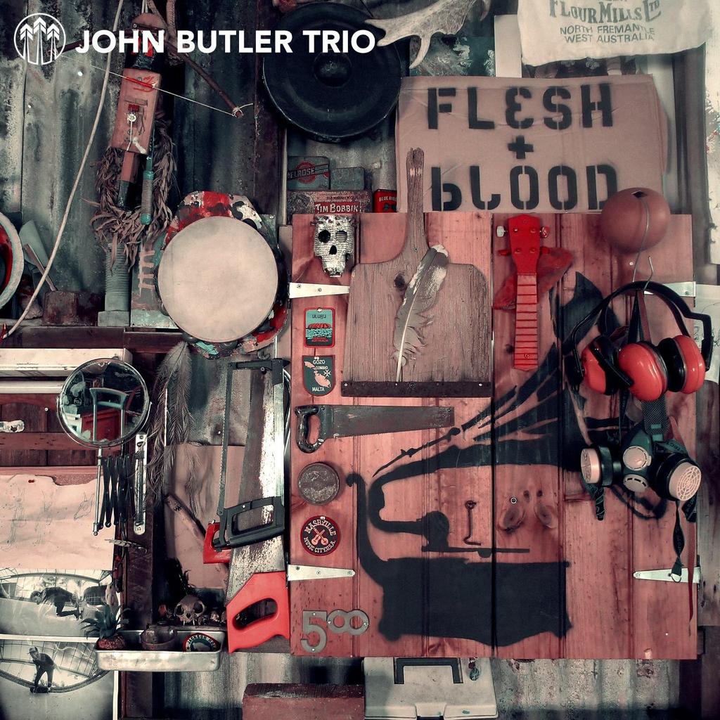 CD JOHN BUTLER TRIO - Flesh & Blood [Специальное издание по специальной цене PCD18845 Япония ObiRock Б/У