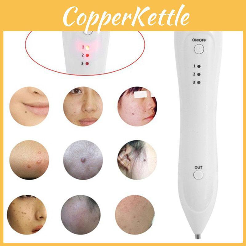 Маленькая белая ручка для удаления пятен Продвинутый лазерный косметический прибор для домашнего и салонного использования