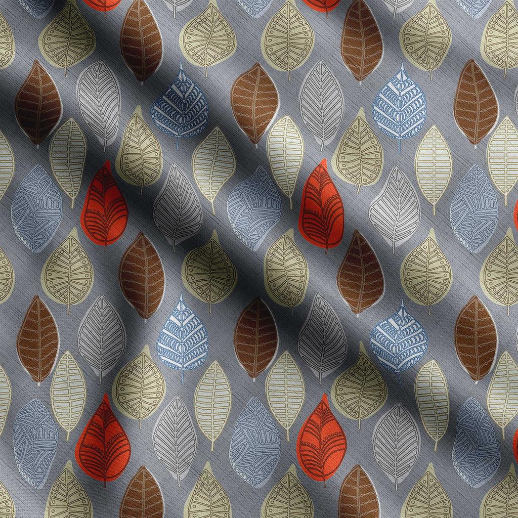 Soimoi Принт с листьями, хлопковый батист, ткань для квилтинга, продаваемая во дворе, хлопчатобумажная ткань средней плотности шириной 42 дюйма,