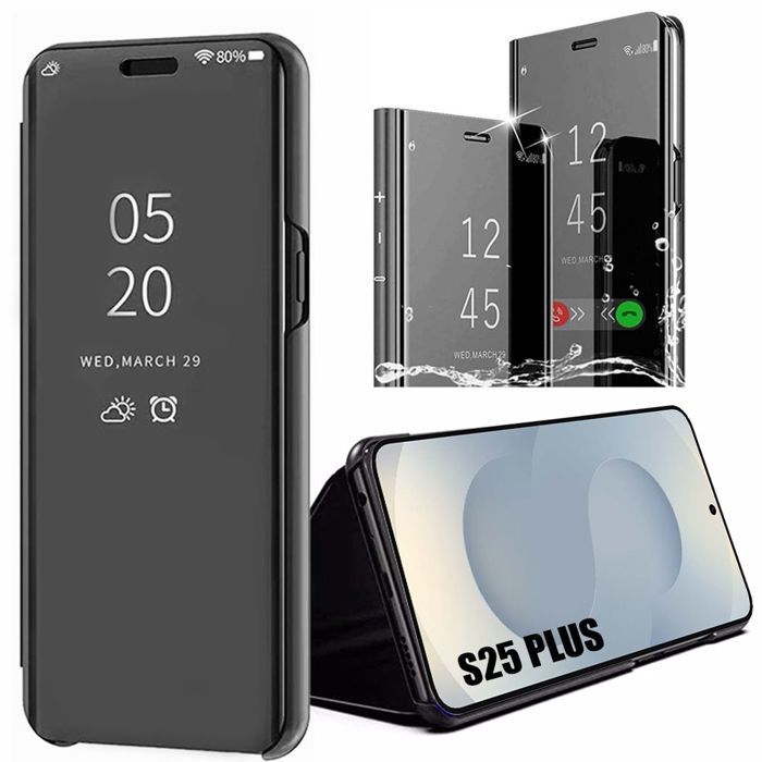 Protective Case - BOOLING - for Samsung Galaxy S25 Plus - Scratch-resistant - Stylish - Black