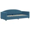 VidaXL Daybed Blue 90x200 Cm Velvet 354135