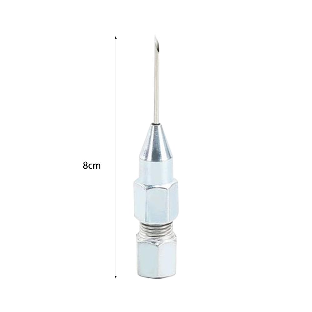 Ручной шприц для смазки Игольчатый наконечник Ручная головка пистолета Шланг Игольчатый наконечник Адаптер Длинный наконечник головки ручного шприца для смазки