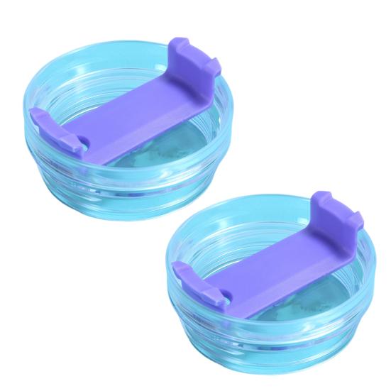 2 шт. Крышка стакана на 40 унций для чашки Пылезащитная прозрачная автомобильная изолированная крышка чашки Защита от разливов Брызгозащищенные крышки стаканов для стаканов Кофейные кружки