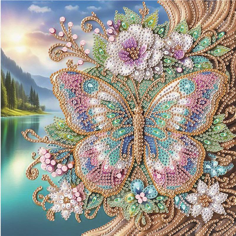 5D Abnormal Diamond Painting Set Kitten DIY Diamond Decorative Painting