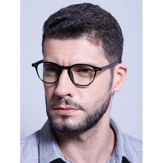 Очки Intellilens Round Blue Cut для защиты глаз при работе за компьютером с чистящим средством для линз | Очки с фильтром синего света |(48-22-140)